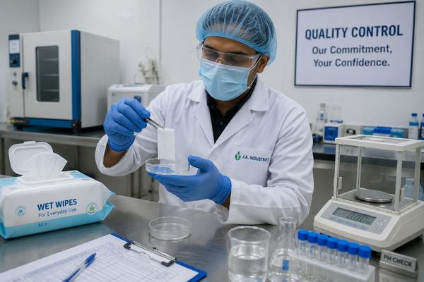 In-house lab — every batch tested